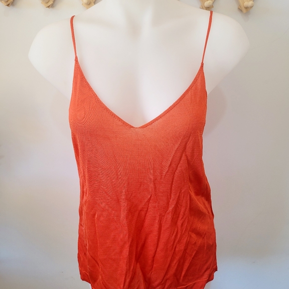 ZARA Knit Red Top Camisole (sL) - Picture 2 of 7